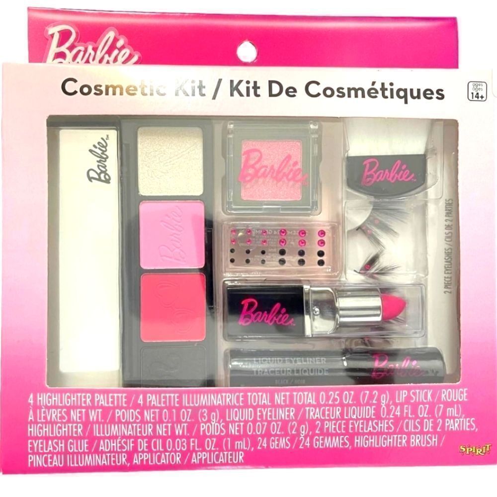 Barbie the Movie Adult Barbie Cosmetic kit new never remove from original Packag